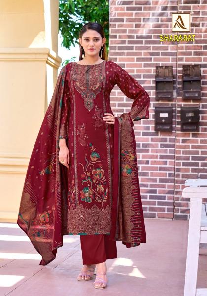 Alok suits shararat dress materials wholesale